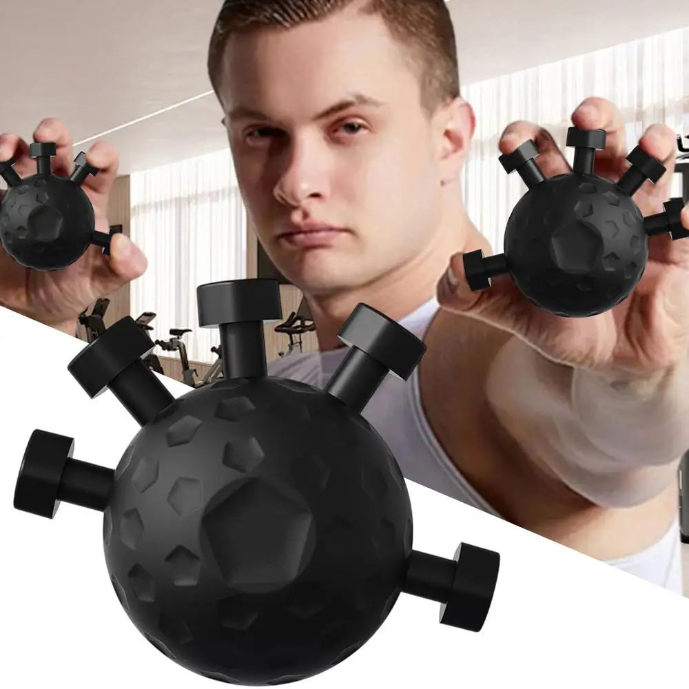 Hand Exercise Ball – Finger & Grip Strength Trainer, Portable Forearm Workout Tool